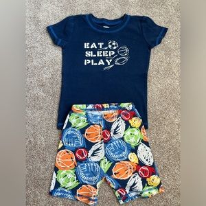 GYMBOREE BOYS “EAT SLEEP PLAY” PAJAMAS